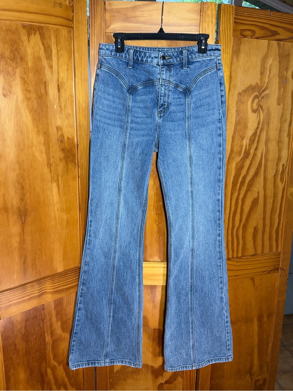 Retrofete Maelle Denim Pant w/Flare Leg | Sz 28